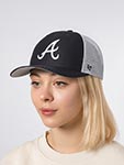 Бейсболка 47 BRAND арт. B-TRUKR01CTP-NY Atlanta Braves MLB (темно-синий)